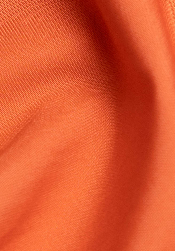 60's Super Fine Tangerine Poplin-Wrinkle Resistant-2