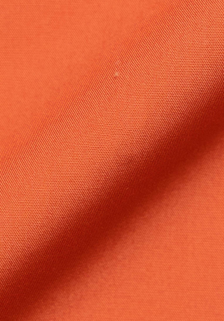 60's Super Fine Tangerine Poplin-Wrinkle Resistant