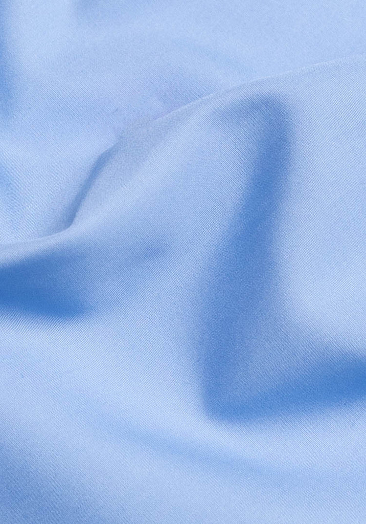 80’s Super Fine Cornflower Blue Poplin-Lightweight-1