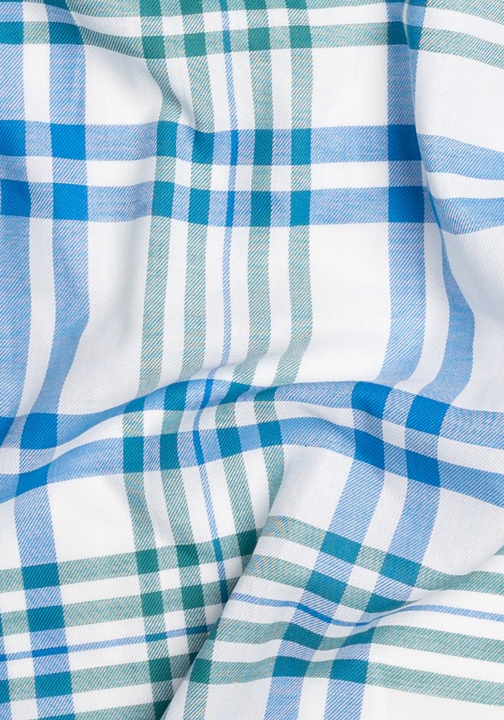 Blue Green Tartan