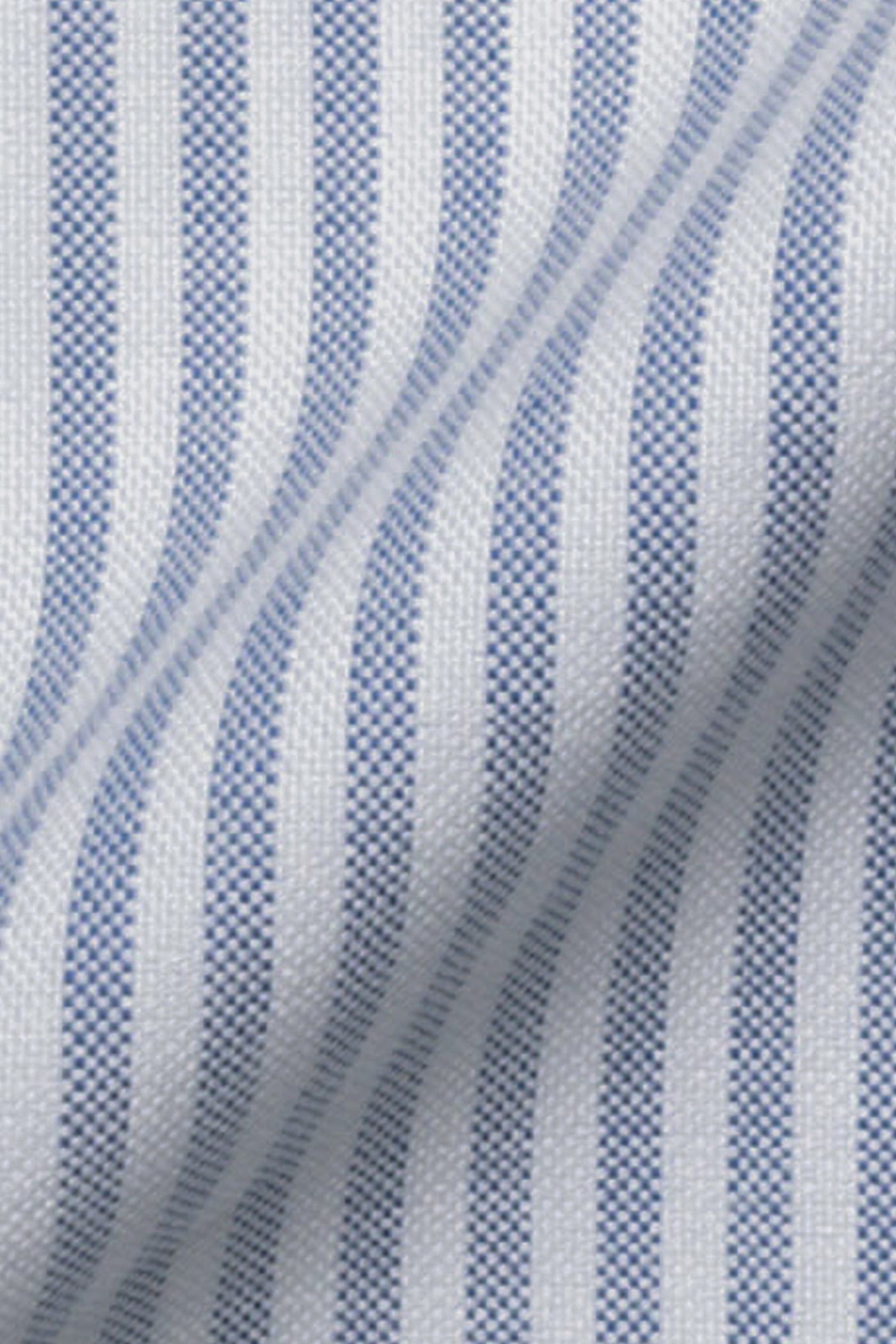Blue Striped Oxford Two-Ply