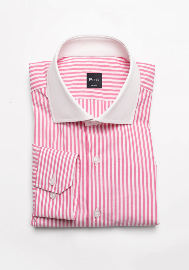 Bright Pink Bengal Stripes Shirt