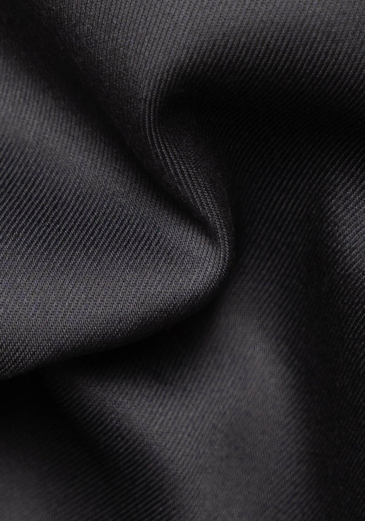 Charcoal Grey Non Iron Gloss Twill-1