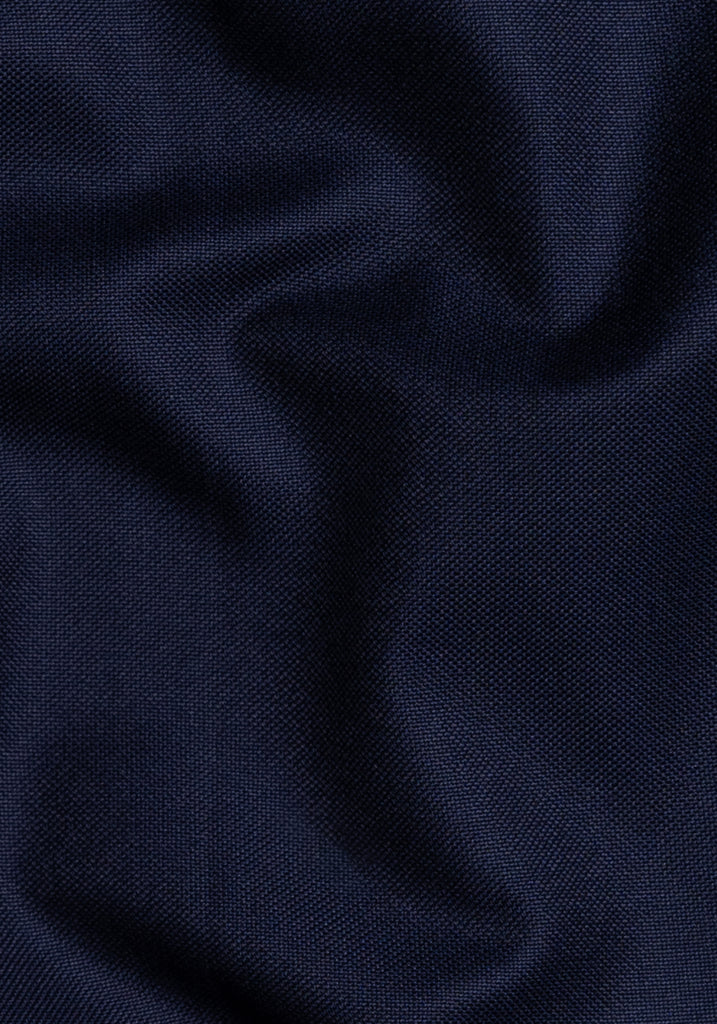 Crisp Navy Blue Oxford Pinpointt