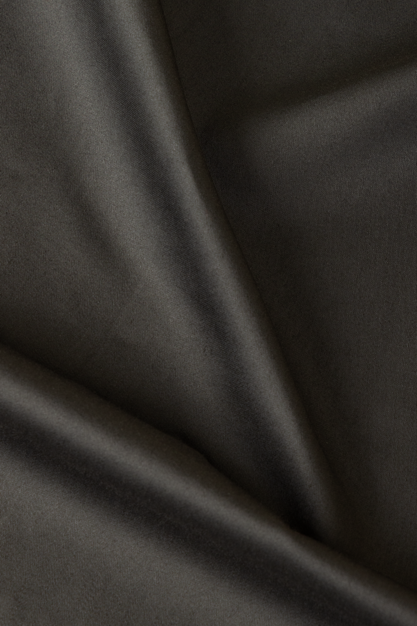 Dark Grey Easy-Care Sateen