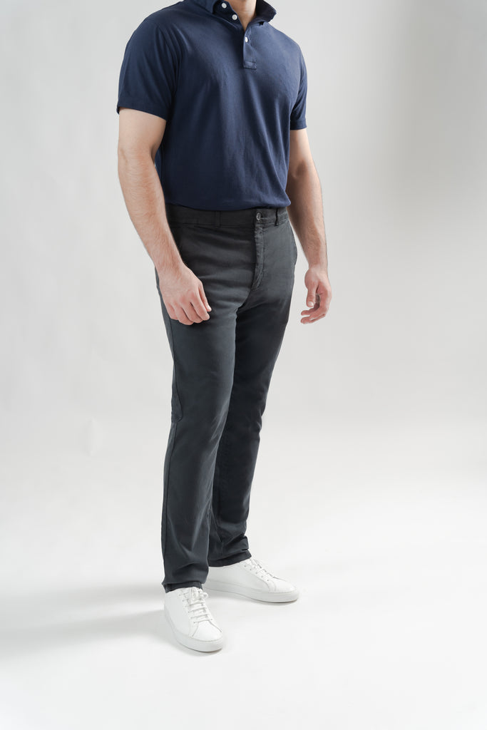 Dark Grey UltraFlex Slim Fit Chino