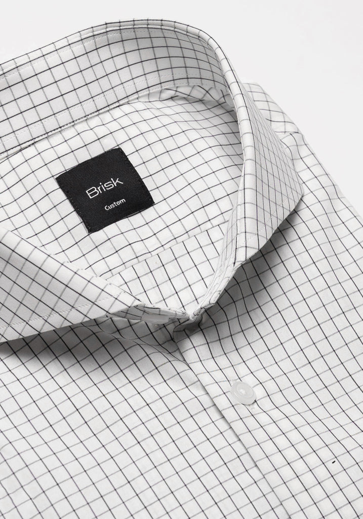 Dark Navy Boxes Shirt-1