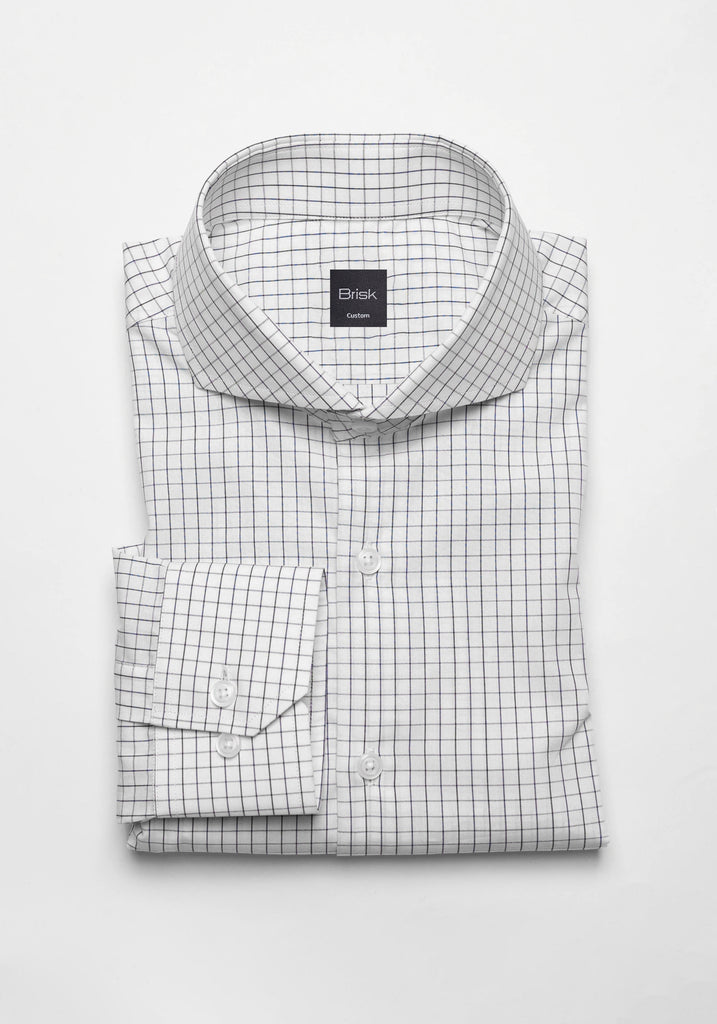 Dark Navy Boxes Shirt