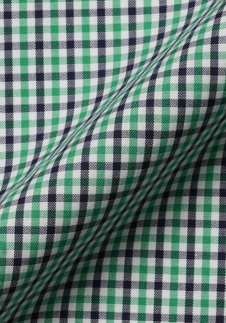 Green Navy Tatersall Check-Easy Care