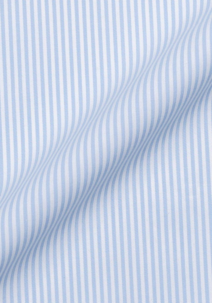 Ice Blue Narrow Stripes