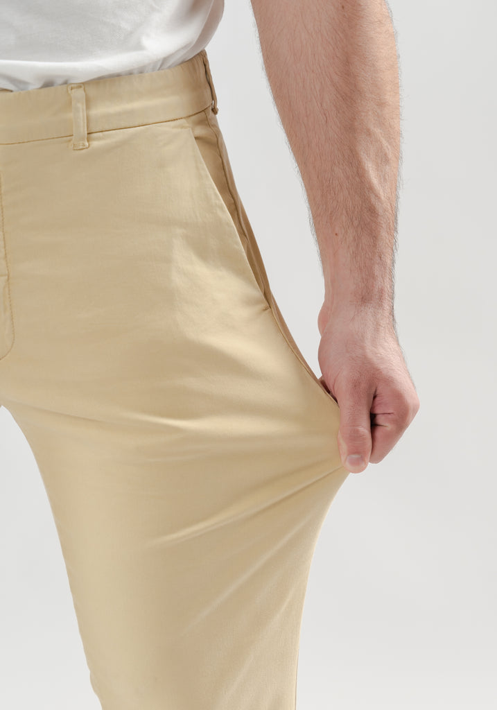 Khaki Ultraflex Slim Chino