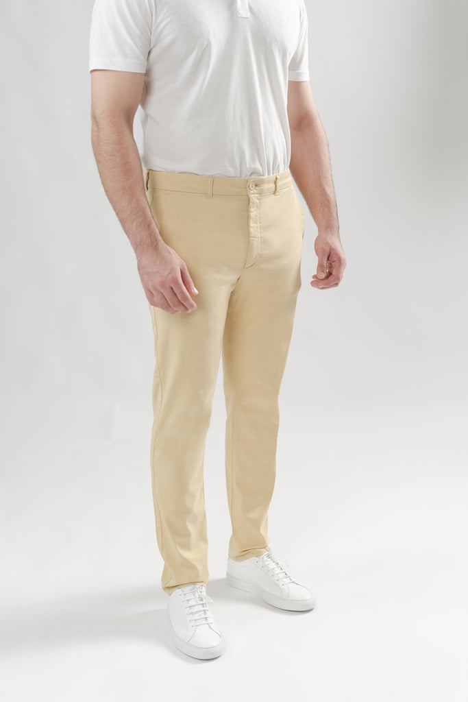 Khaki Ultraflex Slim Chino