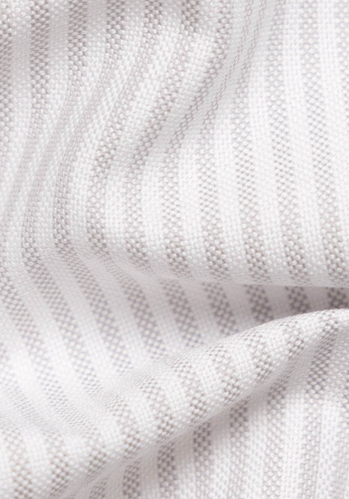 Light Grey Oxford Stripes-1