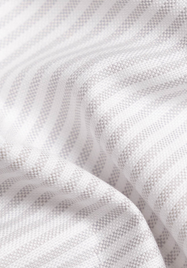 Light Grey Oxford Stripes-2