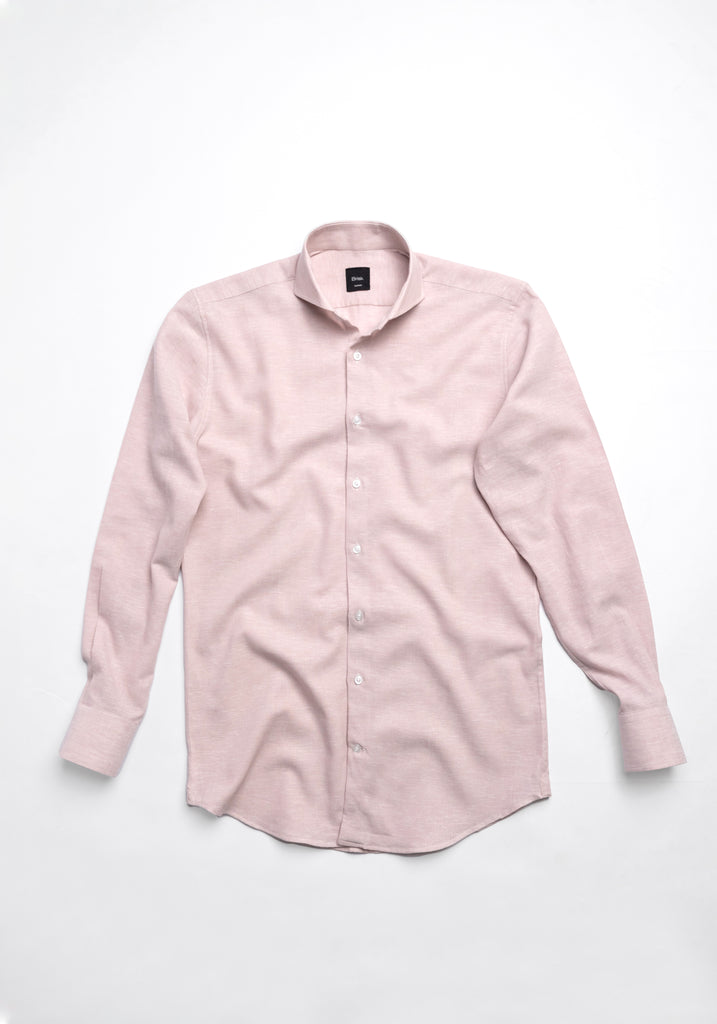 Light Pink Cotton-Linen Shirt