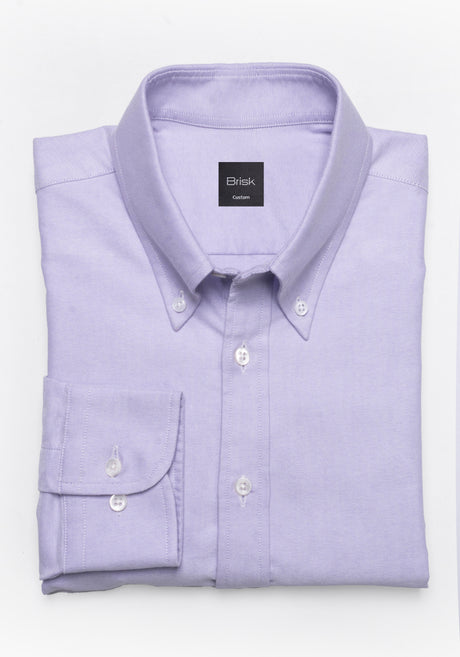 Lilac Oxford Two-Ply Shirt