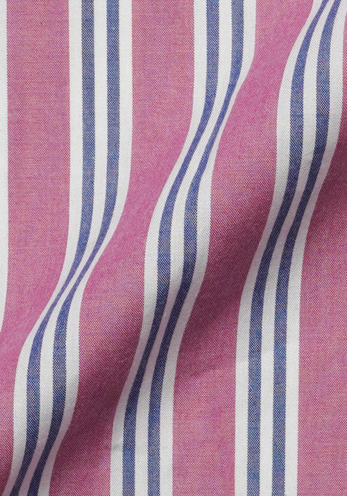 Magenta Multi Track Stripes