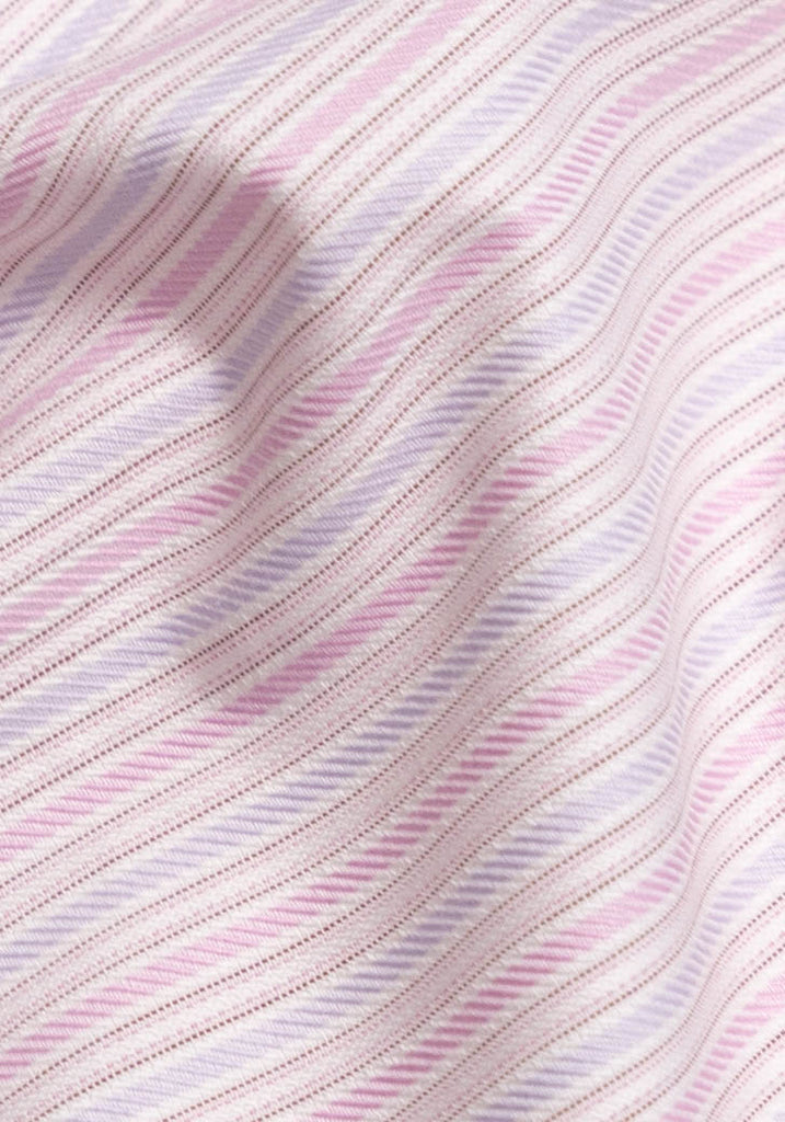 Pastel Pink Lilac Structured Stripes-2