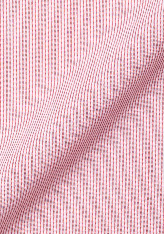 Red Pinstripes Seersucker Shirt