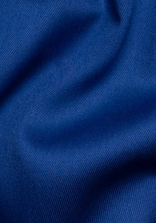 Royal Blue Non-Iron Gloss Twill-2