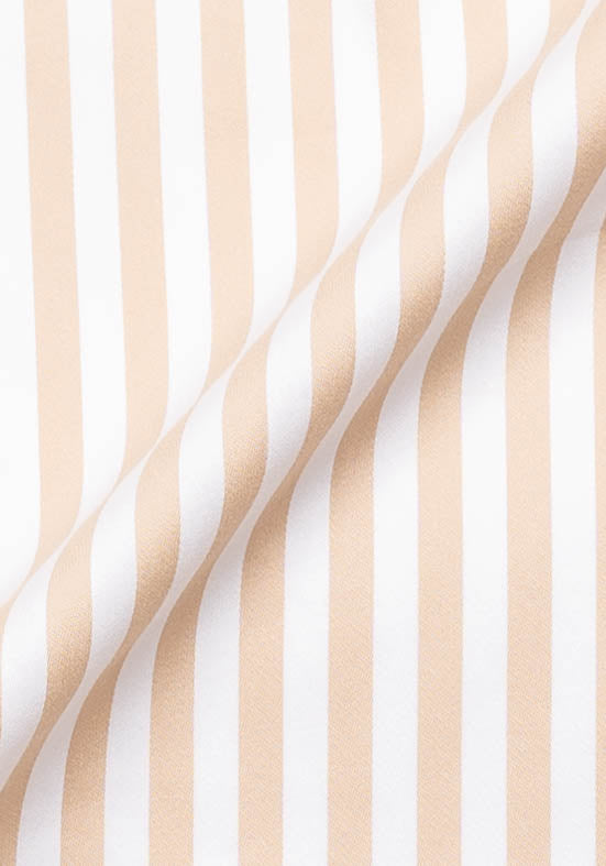 Tan Gold Fine Stretch Stripes