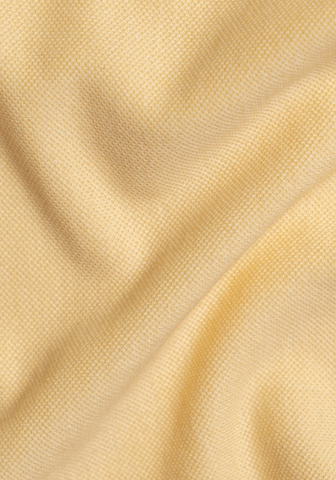 Yellow Feather Soft Piqué