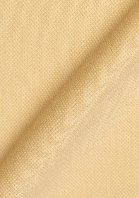 Yellow Feather Soft Piqué